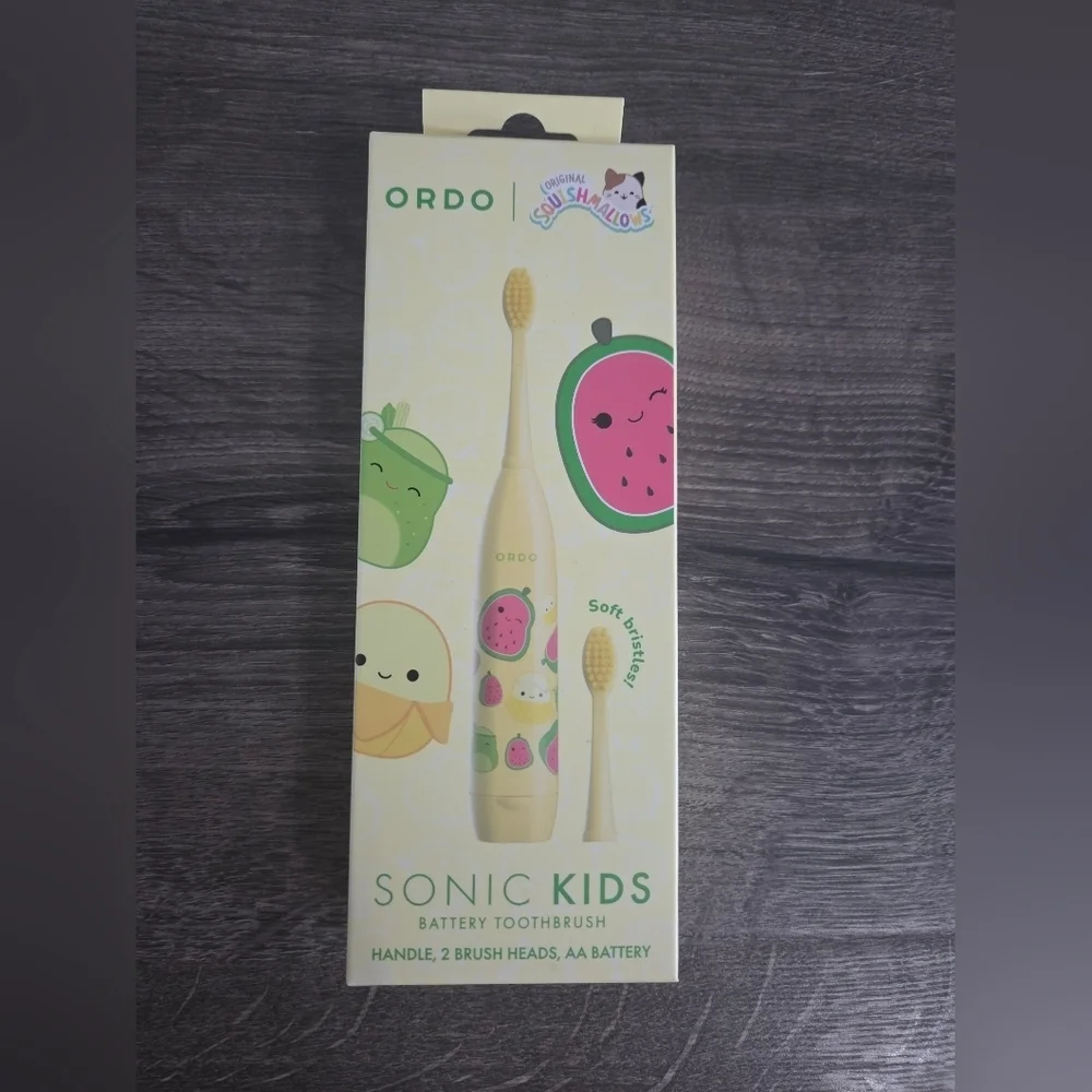 Ordo Sonic Kids Squishmallows Electric Toothbrush NEW